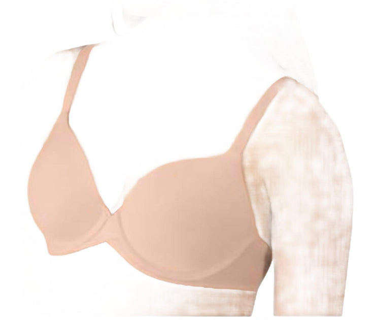 Maidenform One Fab Fit Demi Underwire Bra Beige 38D 3