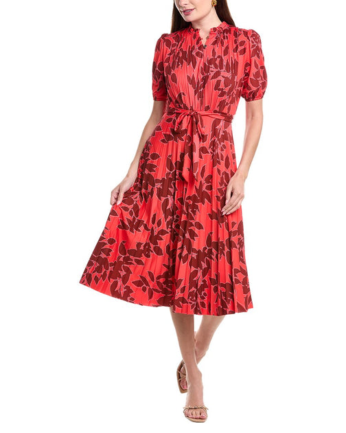 Nanette Nanette Lepore Pleated Midi Dress