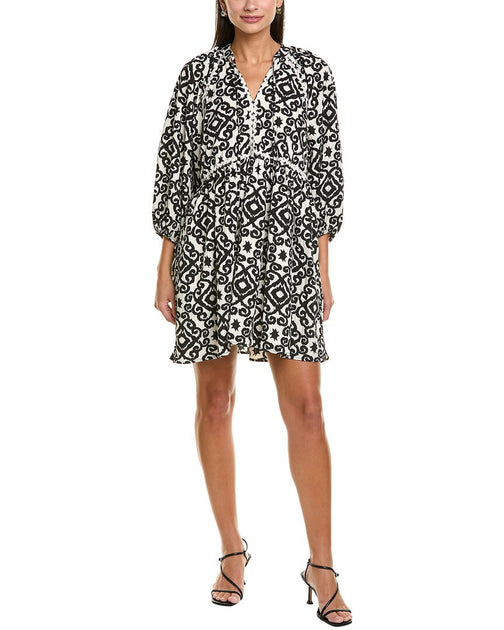 Maison Maar Mini Kleid Weiß Small 2