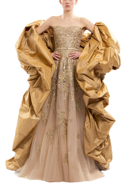 Saiid Kobeisy Cape Gold Brown EU 44 3
