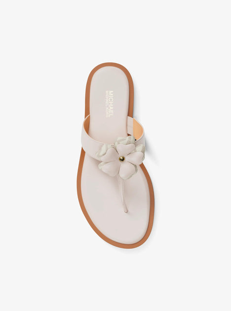 Michael Kors Callie Thong Sandal Brown US 7 4