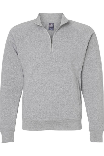 J. America Triblend Quarter-Zip Sweatshirt Multi XXLarge 2