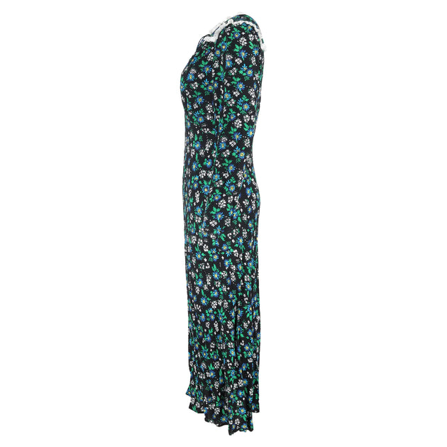 Robe Maxi Rixo Ada en Crêpe à Imprimé Floral 3