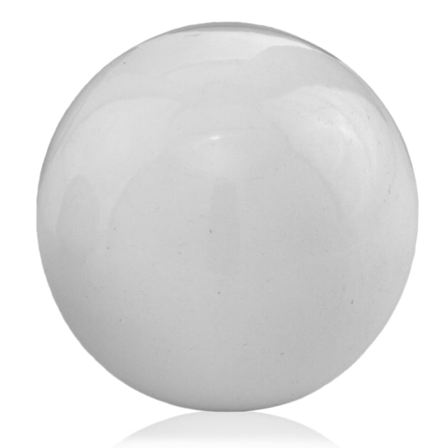 Hivvago Decorative Orb Tabletop Sculpture White 3in 4