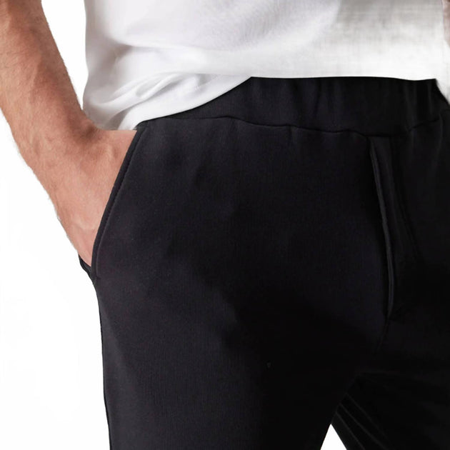 Raffi David Terry Pants Black Large 4