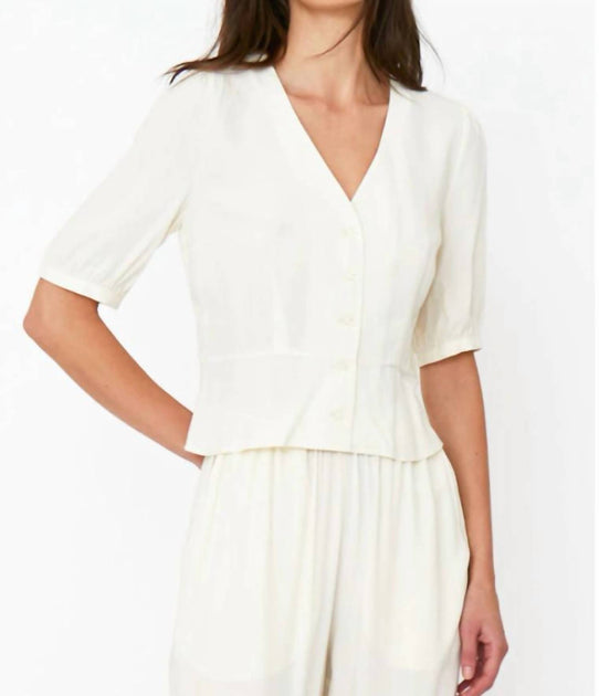 KULE Jane Top White Small 2