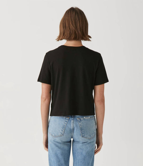 Michael Stars Blake Tee Black Large 3