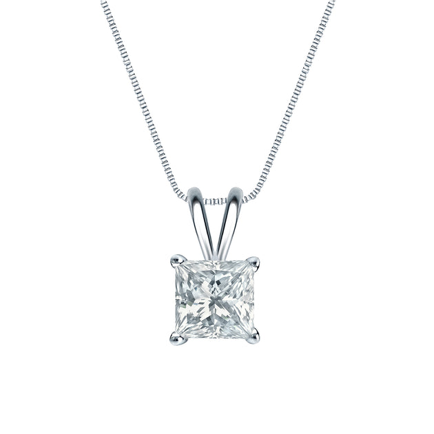 Sabrina Designs Solitaire Pendant Silver 2