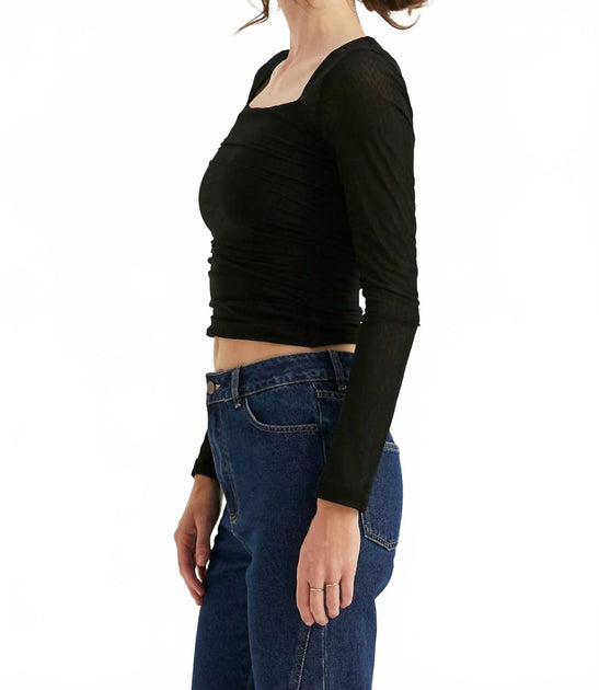 CRESCENT Sasha Top Black Medium 4