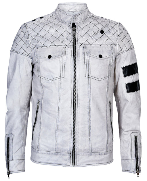 Infinity Cardiff Mens Racing Jacket White 5XLarge 2