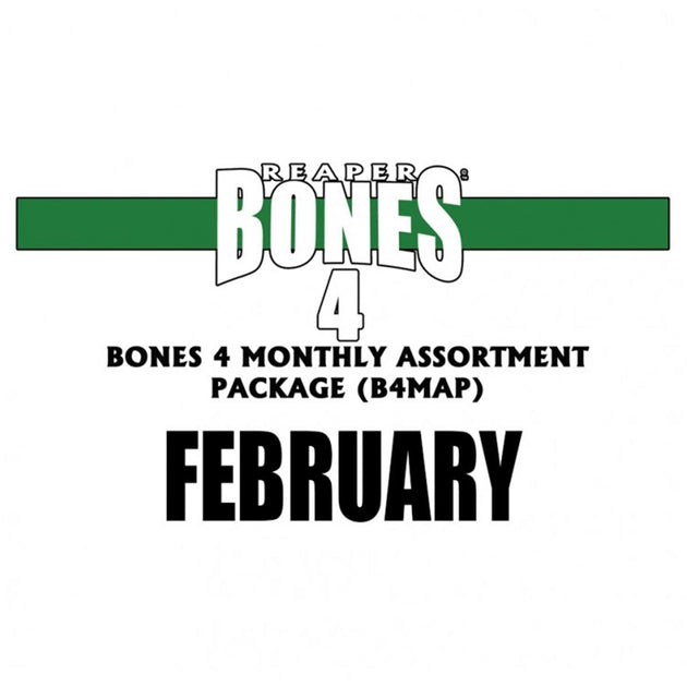 Reaper Miniatures Bones Black 4 MAP February 2020 Figurines 2