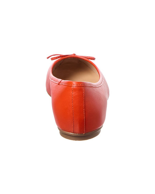 French Sole Emerald Flat Orange US 9 4