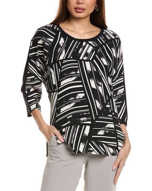 Joseph Ribkoff Dolman Top Blue US 8 2