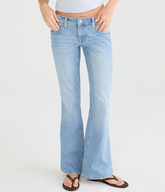 Aeropostale Seriously Stretchy Low-Rise Ankle Jegging Blue US 2 Short 2