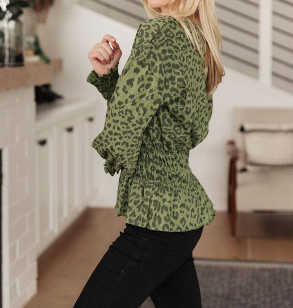 Hailey & Co Ariana Top Green Medium 4