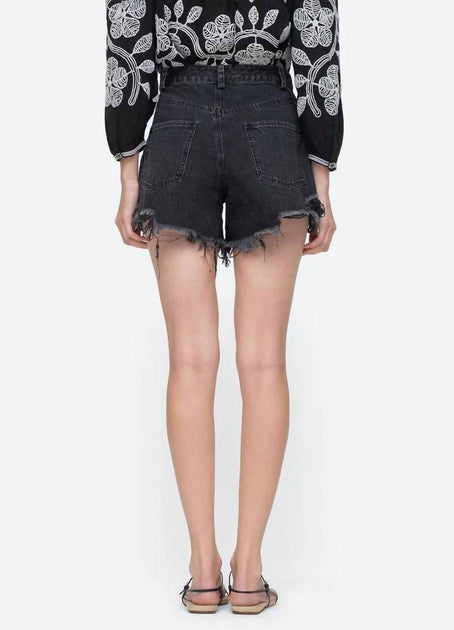 SEA Jamie Twill Shorts Black US 4 4