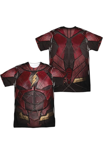 Justice League Flash Short Sleeve Crew Tee White XL 2