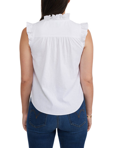 Ellen Tracy Women's Shirt White XSmall 3