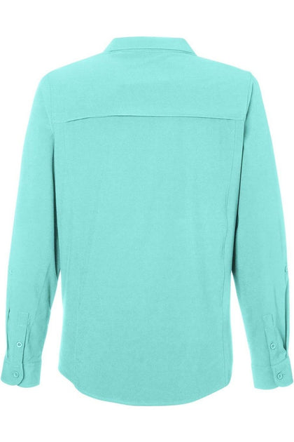 Core365 Ultra UVP Long Sleeve Marina Shirt Blue Large 3