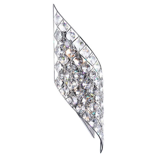 CWI Lighting Chique 4 Light Wall Sconce Chrome 3