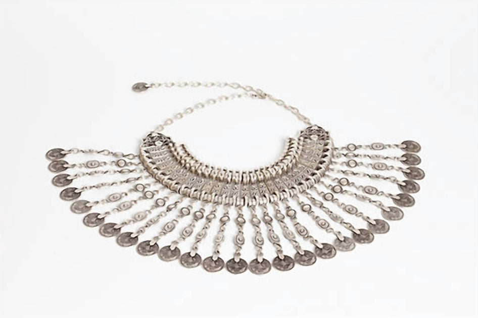 Avenue Chic Gypsi Coin Necklace Silver One Size 3