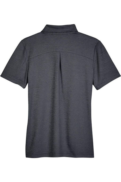 Devon & Jones CrownLux Performance Melange Polo Grey Large 3
