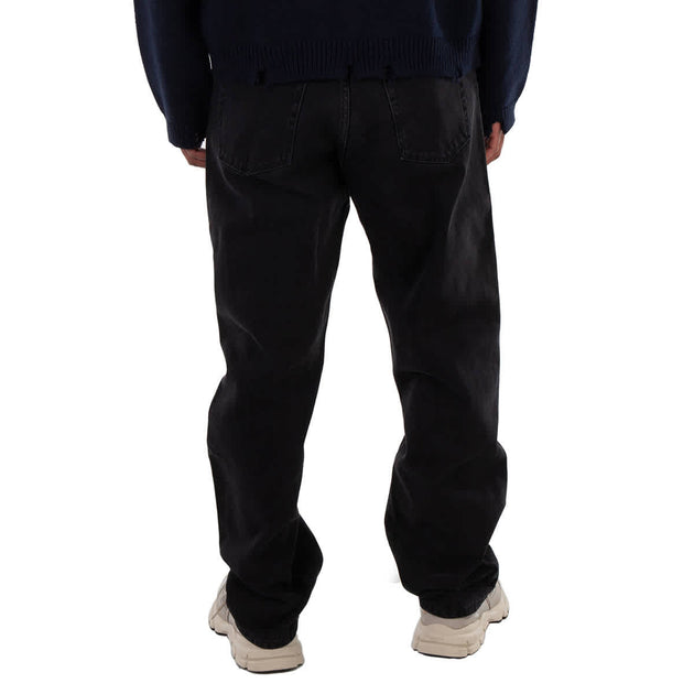 Ambush Jeans aus Baumwolle mit Taillendetail Schwarz 30 3