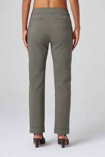 Frannie Golde All Season Cuffed Trouser Green XS 3