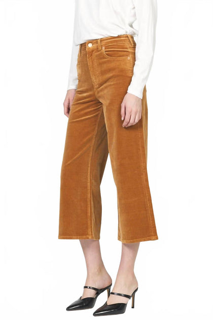 Dear John Denim Audrey Wide Leg Pant Brown 31 4