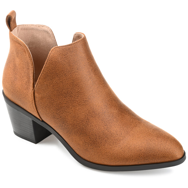Journee Collection Lola Booties Beige US 6 2