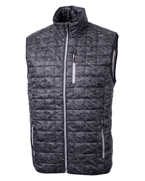 Cutter & Buck Rainier PrimaLoft Insulated Vest Blue Small 4