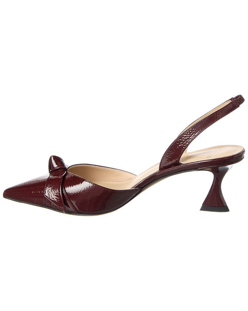 Alexandre Birman Clarita Bell 60 Patent Slingback Pump Red 37 3
