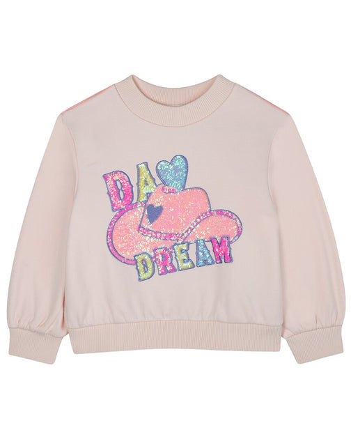 Billieblush Fleece Sweatshirt Pink US 6 2