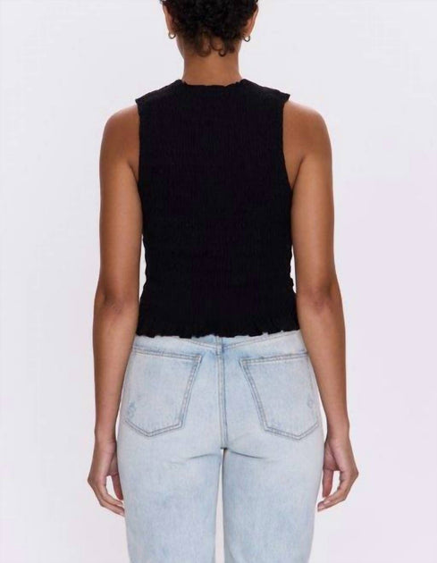 Pistola Phoebe Tank Top Black XLarge 4