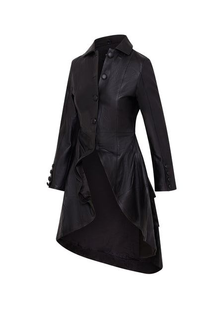 Infinity Victorian Leather Coat Red 5XLarge 4