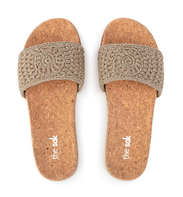 The Sak Mendocino Slide Sandal Multi US 8 4