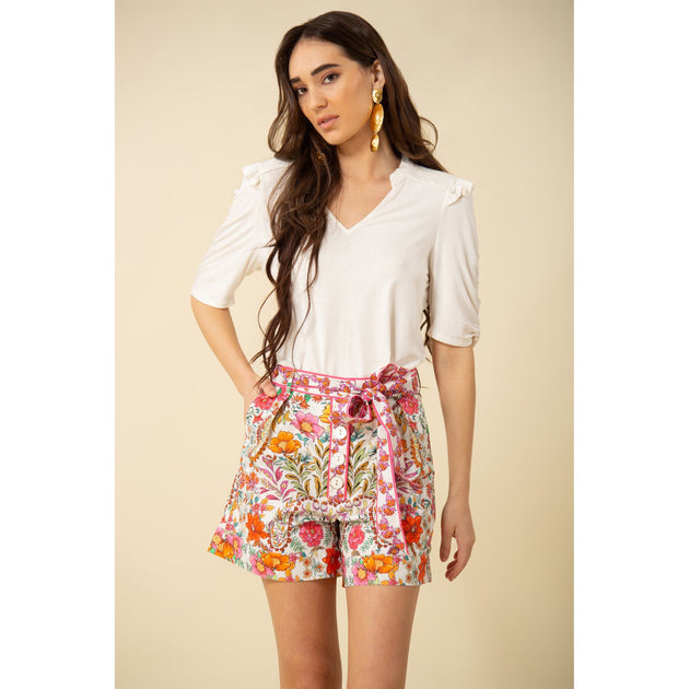 HALE BOB Lanthe Jersey Top Pink XSmall 2