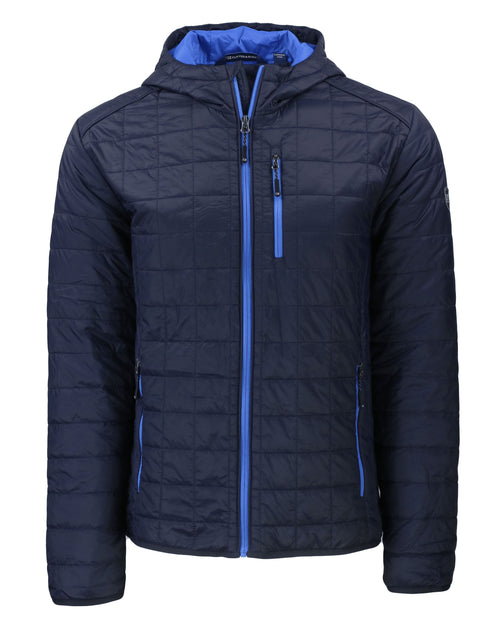 Cutter & Buck Rainier Primaloft Eco Hooded Jacket Grey Large 2