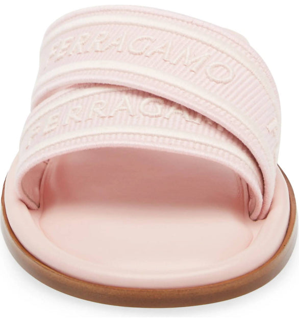 Salvatore Ferragamo Laurene Slide Sandal Pink US 5 3