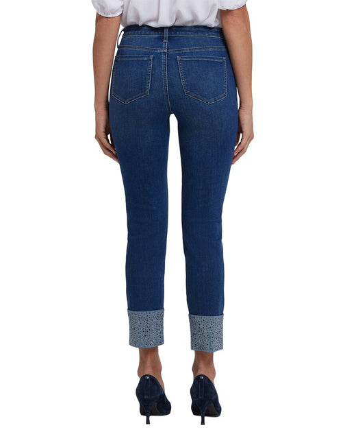 NYDJ Sheri Slim Jean Blue US 2 Petite 3