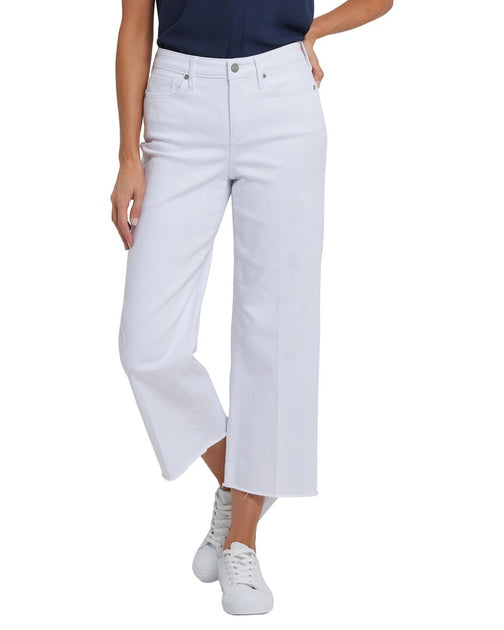 NYDJ Coco High-Rise Crop Jean White US 12 2
