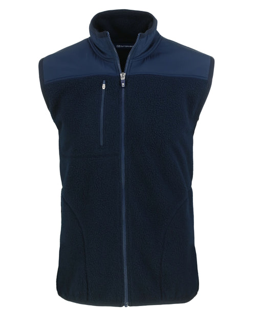 Cutter & Buck Cascade Eco Fleece Vest Black Large 2
