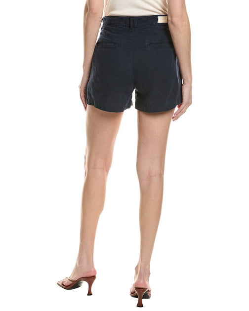 DL1961 Taylor Linen Short Bright Navy 26 4