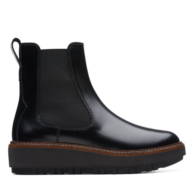 Clarks Orianna W Up Boot Black US 10 2