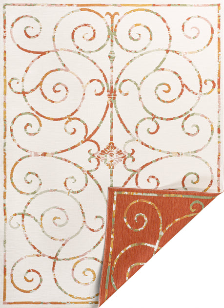 Jonathan Y Danae Area Rug Cream/Terra 5x8 ft 3
