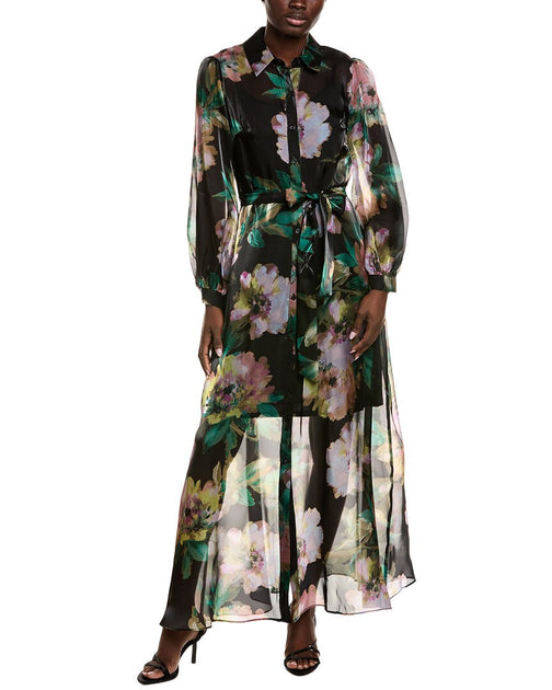 Julia Jordan Organza Hemdkleid Multi US 2 2