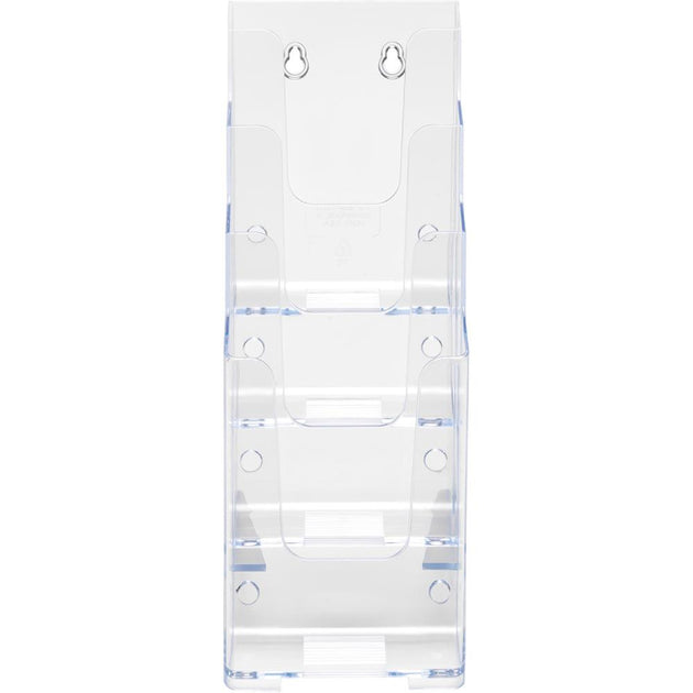 Deflecto DocuHolder 4 Pocket Clear Plastic 4