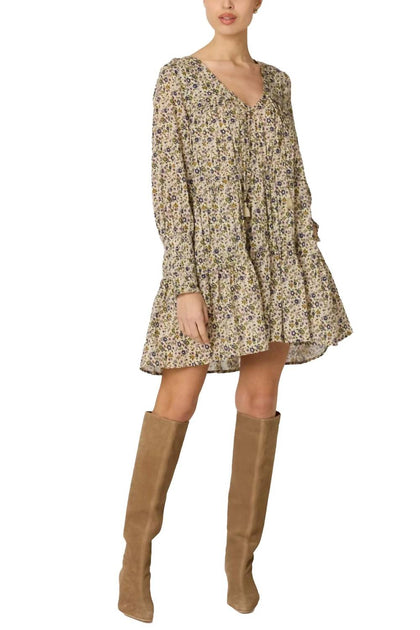 Cleobella Raquel Mini Dress Multi Medium 2
