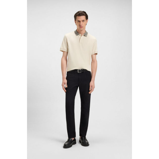 Boss Pima Cotton Polo Shirt Beige XLarge 3