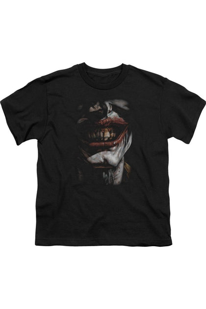 Gildan Batman Smile Of Evil T-Shirt Black XSmall 2